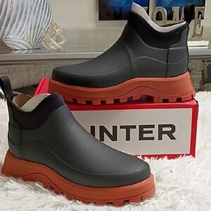 Hunter Women's Sz 6 Explorer Ankle Boot New With Box